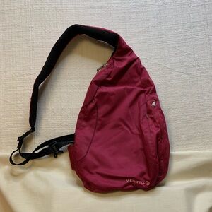 Merrell Burgundy Men's Slingback Bag